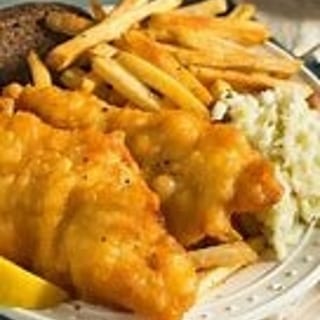 Fried Catfish with French Fries